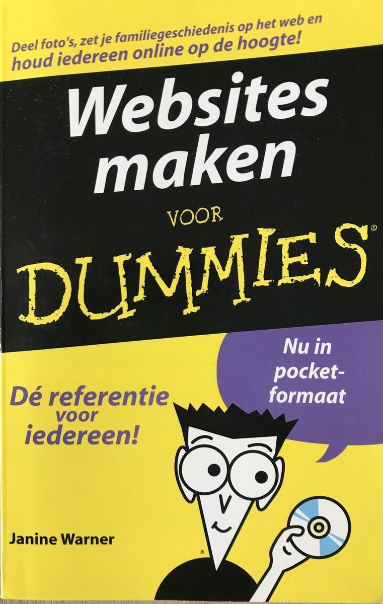 Websites maken voor Dummies - Janine Warner - 9789043015233