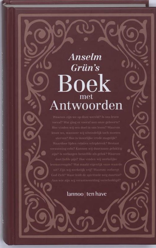 Anselm Grün's boek met antwoorden