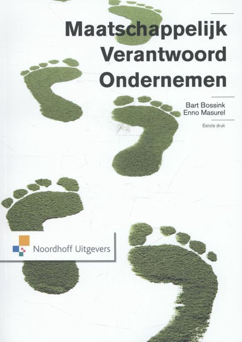 Maatschappelijk verantwoord ondernemen - Bart Bossink - 9789001817480