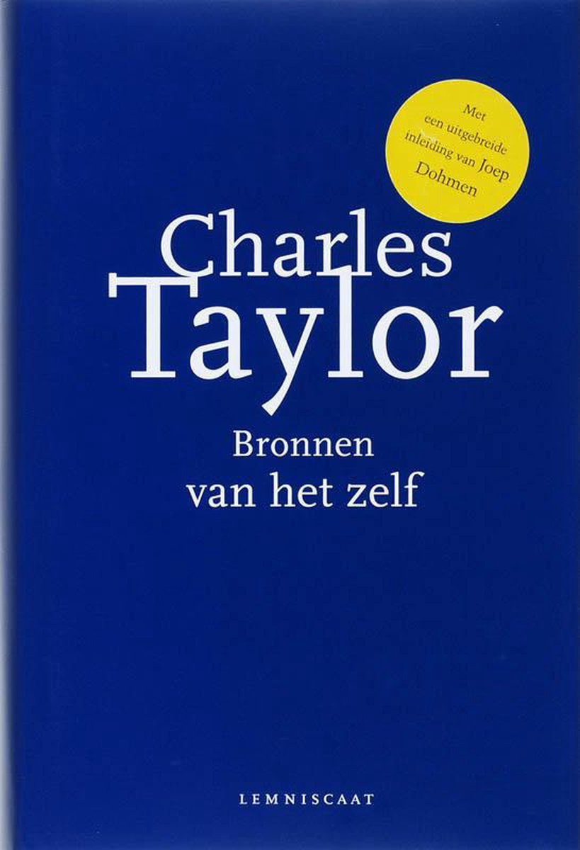 Bronnen van het zelf - Charles Taylor - 9789056378516