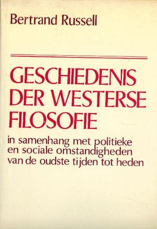Geschiedenis der Westerse filosofie