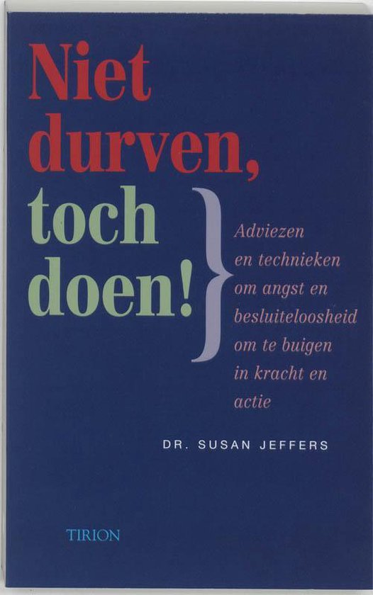 Niet durven, toch doen! - Susan Jeffers - 9789043900966